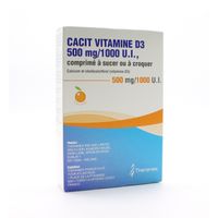 CACIT VIT D3 500/1000 CPR BT