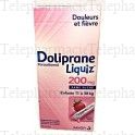 DOLIPRANE Liquiz 200mg sans sucre 12 sachets